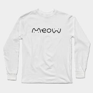 MEOW Long Sleeve T-Shirt